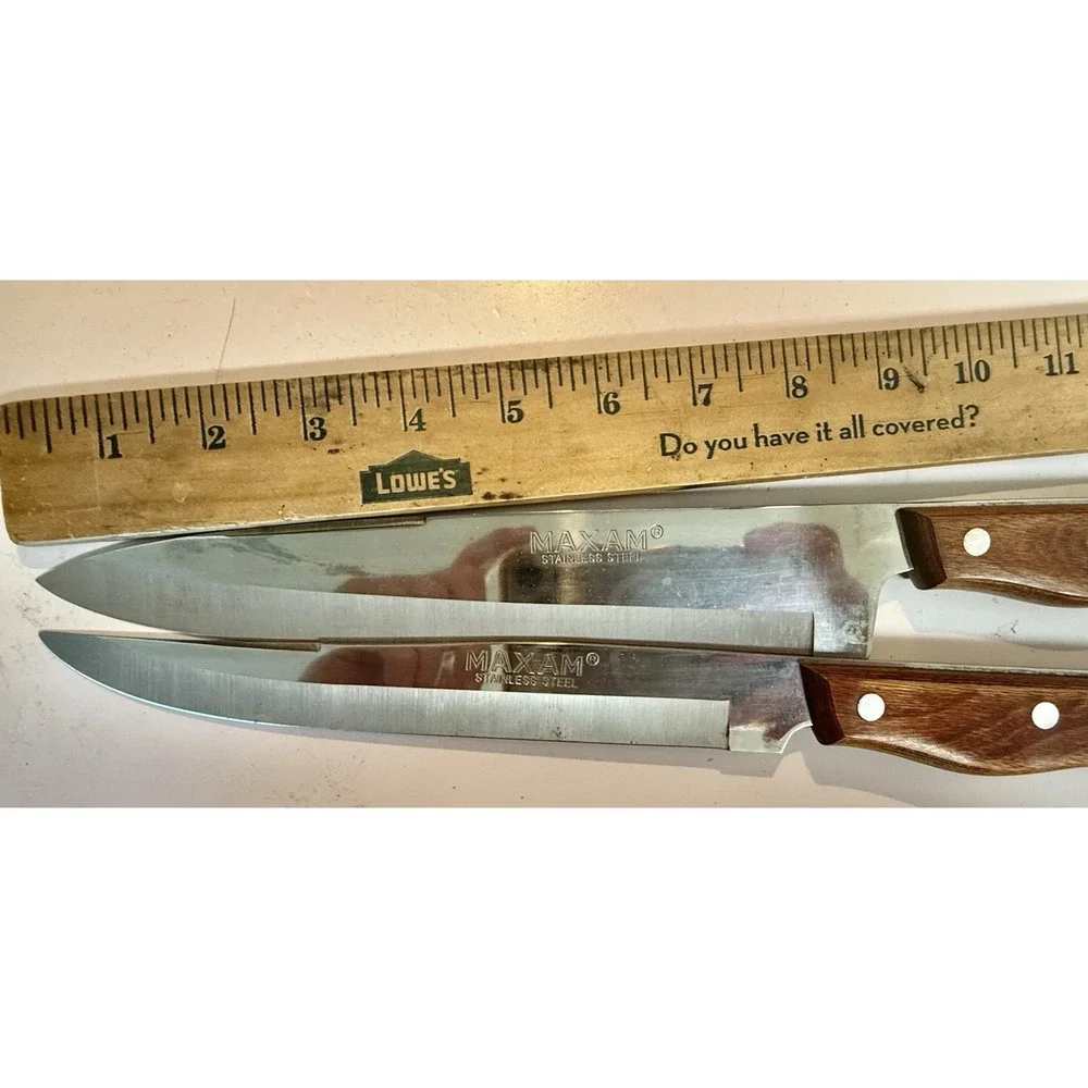 MAXAM PRECISION CARVING KNIFE HOLLOW GROUND FINE STAINLESS STEEL 9